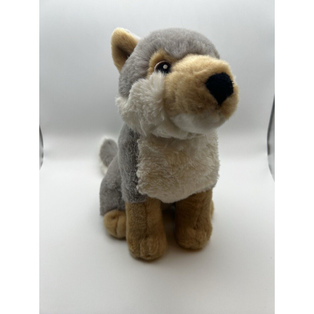 Aurora Eco Nation Wolf Plush Gray Stuffed Animal Soft Toy 2022